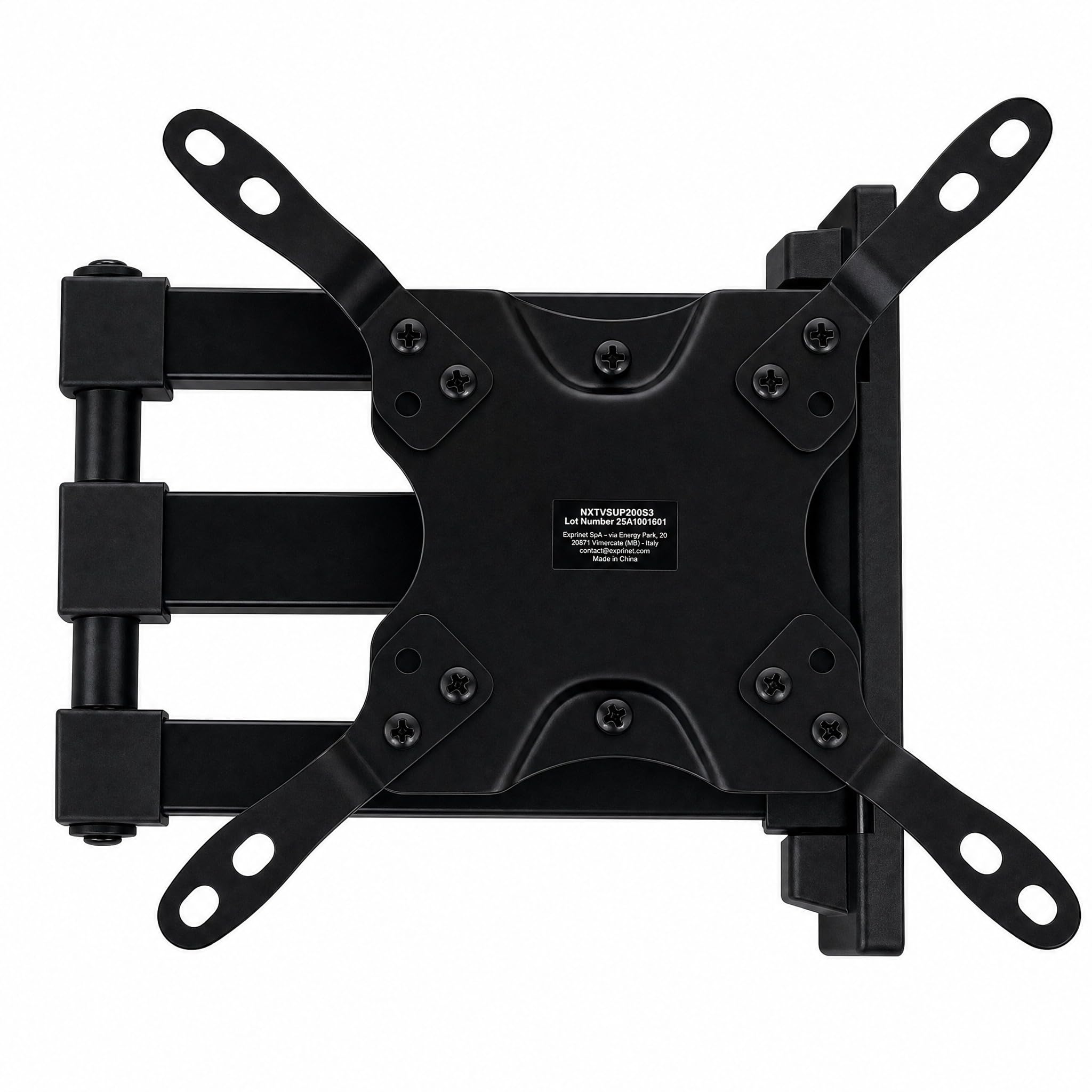 Nilox, Staffa TV da Parete Full Motion Extra Slim, Supporto TV 13-42''