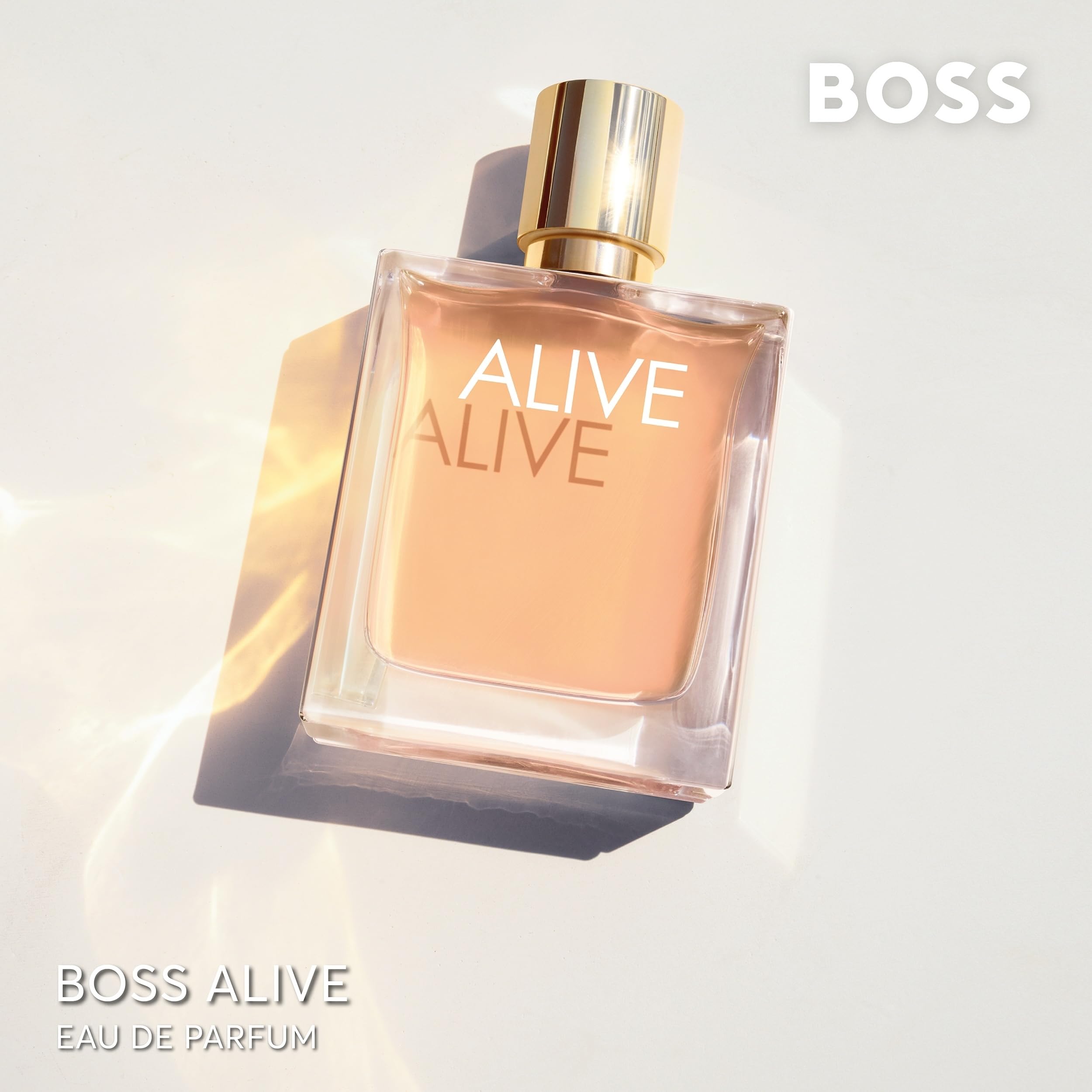 BOSS Alive Eau de Parfum para mujer | Fragancia frutal amaderada con notas de jazmín y cedro | larga duración |