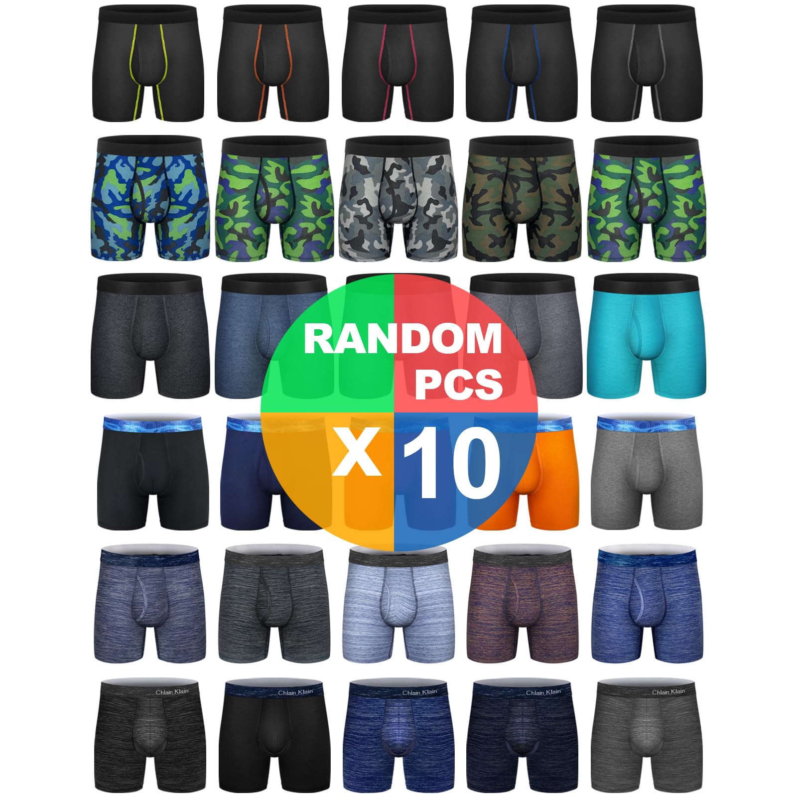 Men's Viscose Boxer Briefs