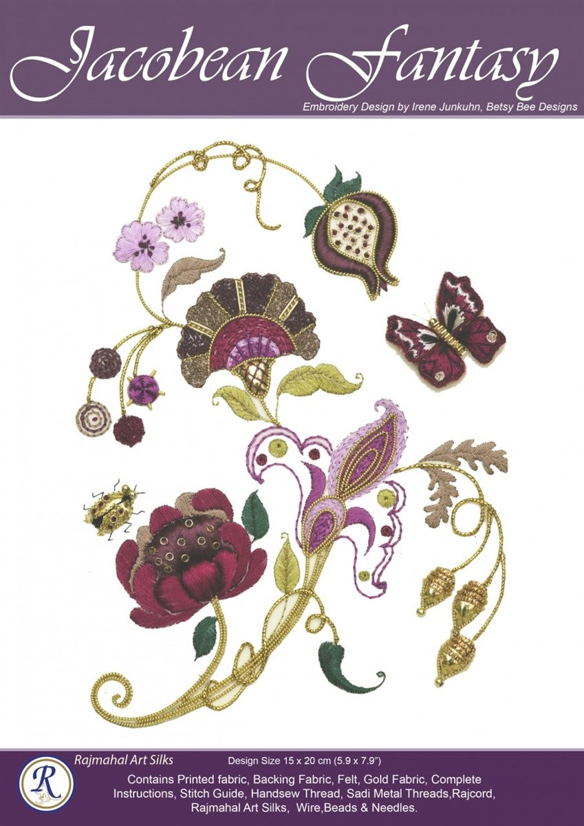Jacobean Embroidery Kits | Free Embroidery Patterns