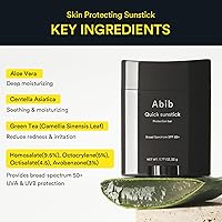 Vista 6 de Abib Airy & Quick Sunstick DUO Amplio Espectro SPF50+ 1.58 oz / 45g (Semi-mate & Brillante) Barra de Protector Solar Coreana Suncreen Stick