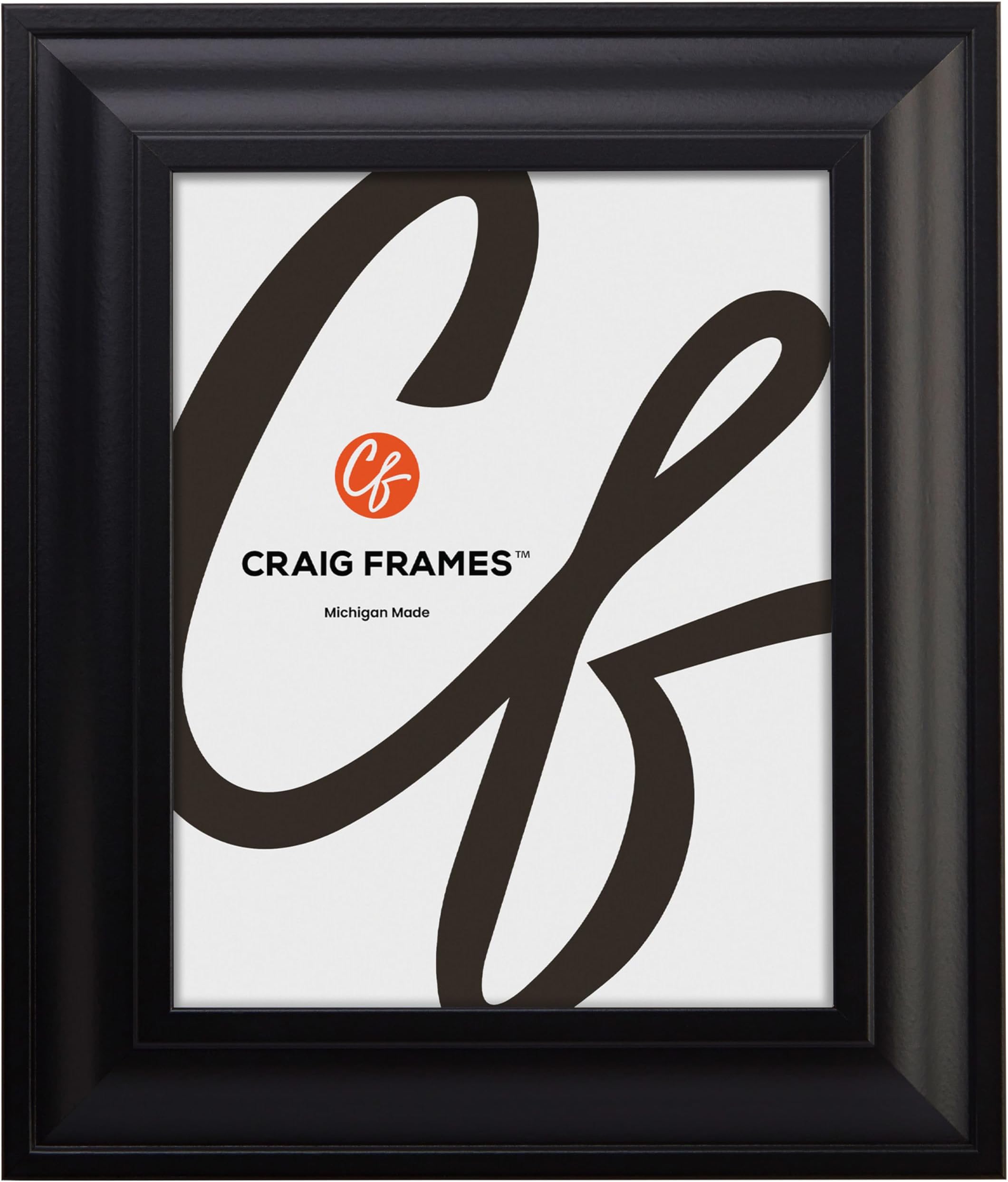 Craig Frames 16x20 Black Picture Frame, Home Wall Decor for Art and Photos