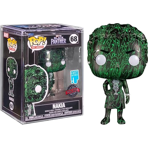 Funko Pop! Nakia (Artist Series) 69 - Black Panther Special Edition