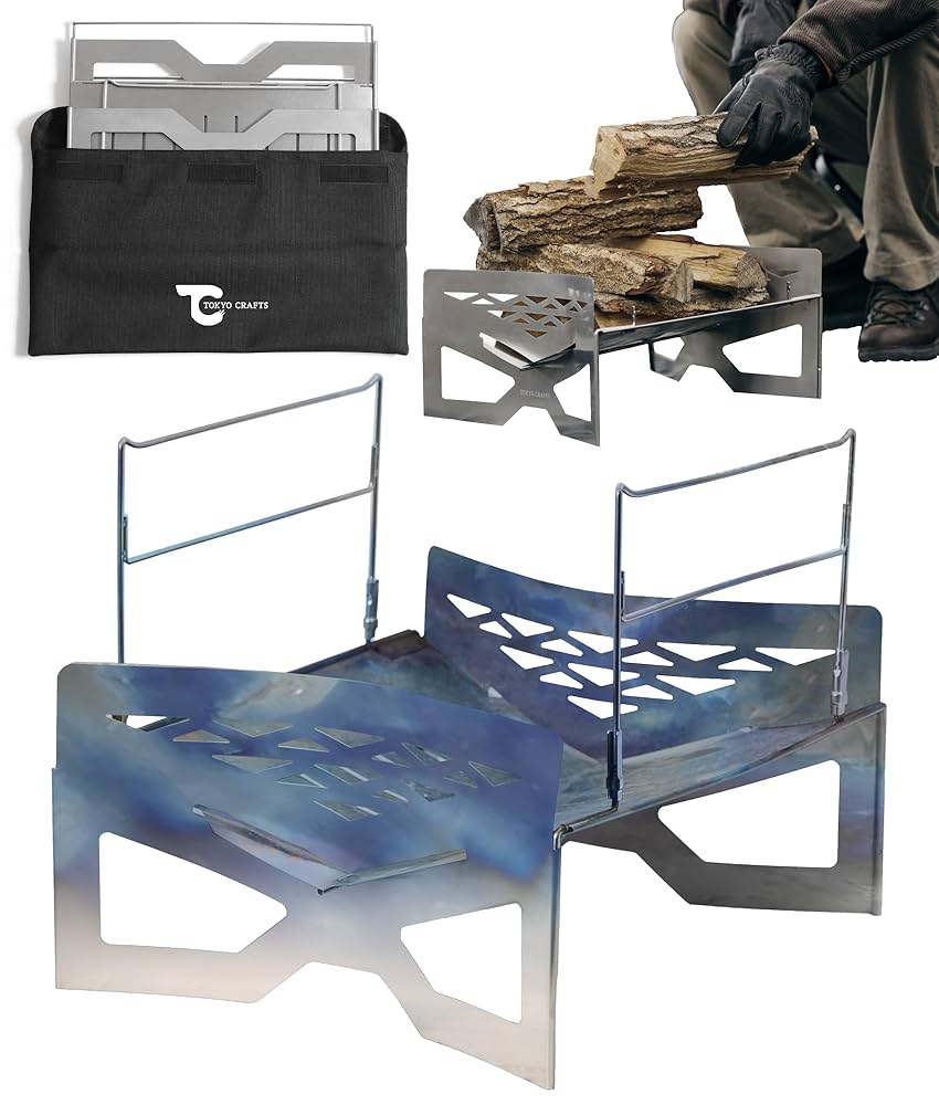 Amazon | TOKYO CRAFTS マクライトチタン 焚き火台 【コンパクト