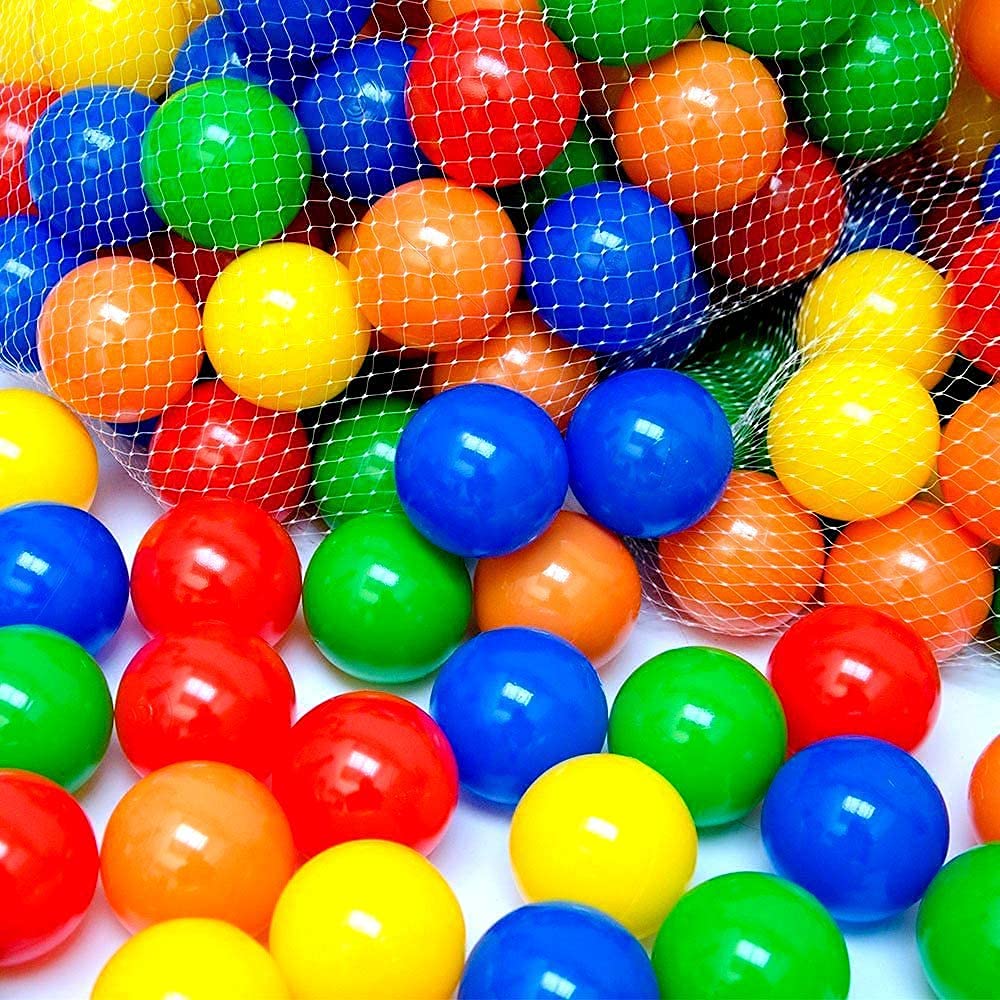 FLIPZON 50 pcs Medium Size Premium Multicolor Plastic Balls for Kids (B0BS6D4WBJ) Amazon Price History, Amazon Price Tracker
