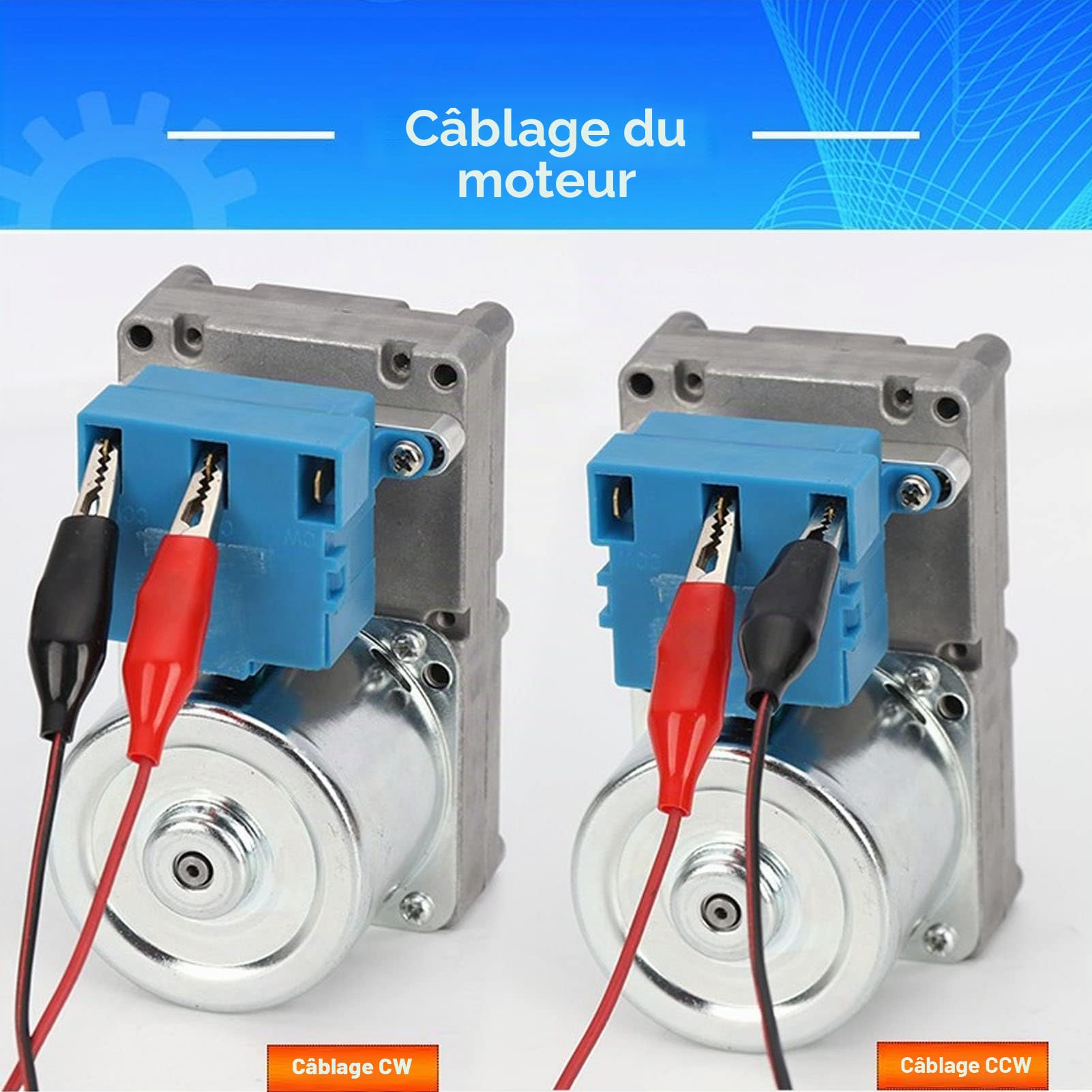 Moteur à Pellets, (2r/min)