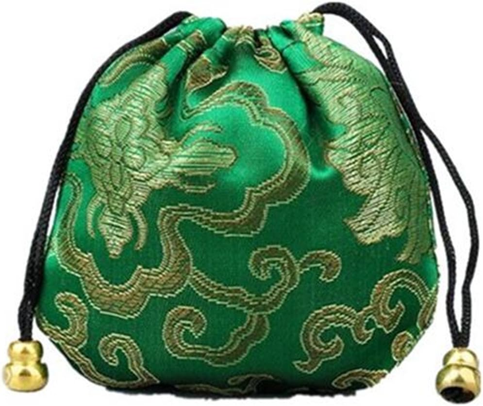 Startdy W4.3"H4.3" Silk Drawstring Pouch Candy Sachet Coin wallet Jewelry Gift Party Storage bag 20pcs/set