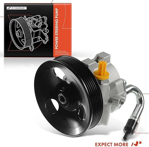 Miniatura 9 de A-Premium Bomba de dirección asistida, con polea, compatible con Chevrolet Aveo 2008-2017, Aveo5 2007-2008 y Pontiac G3 2007-2008, Wave 2008, Wave5