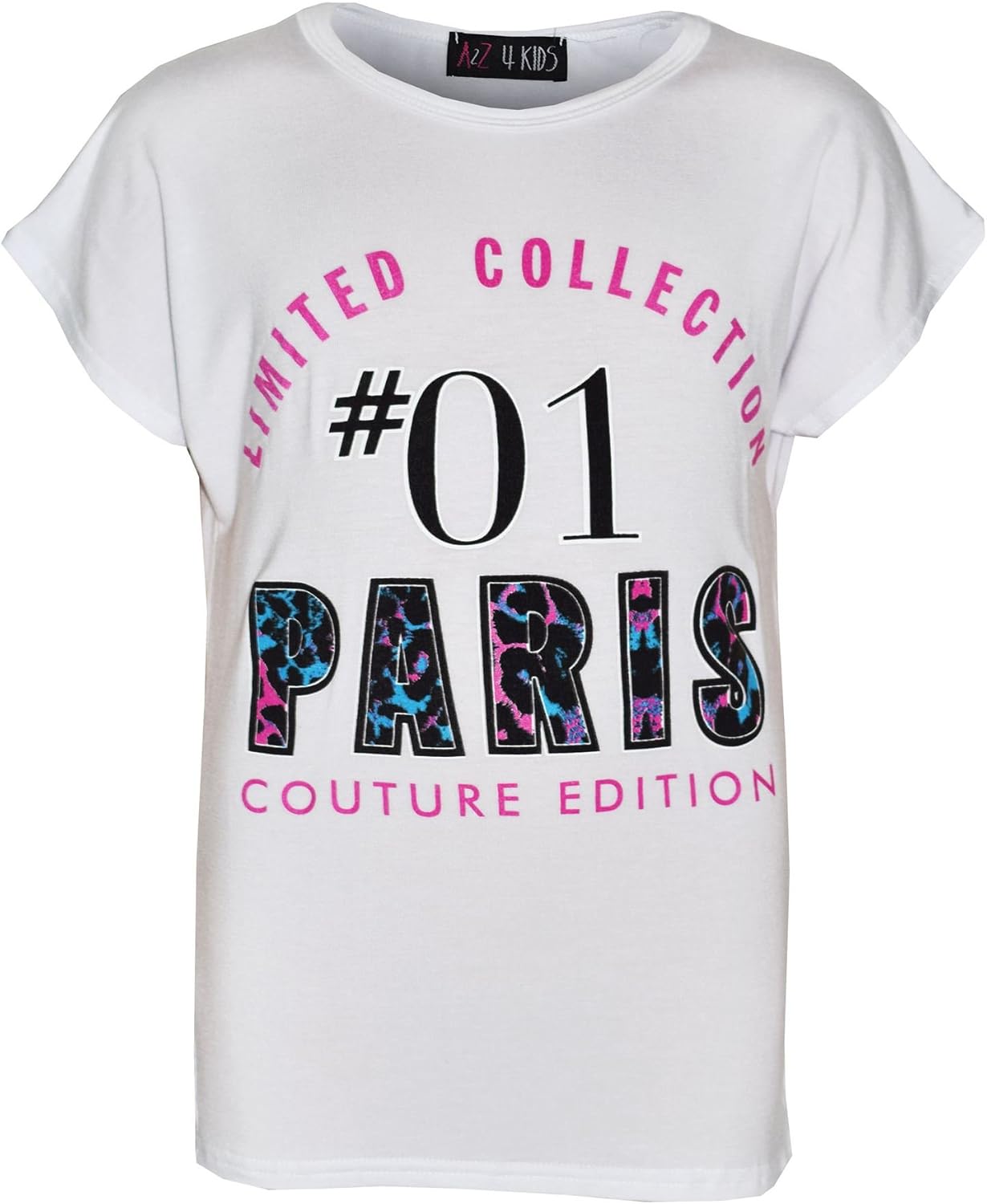 Girls Top Kids #01 Paris Couture Edition Print Top & Fashion Legging Set 7-13 Yr