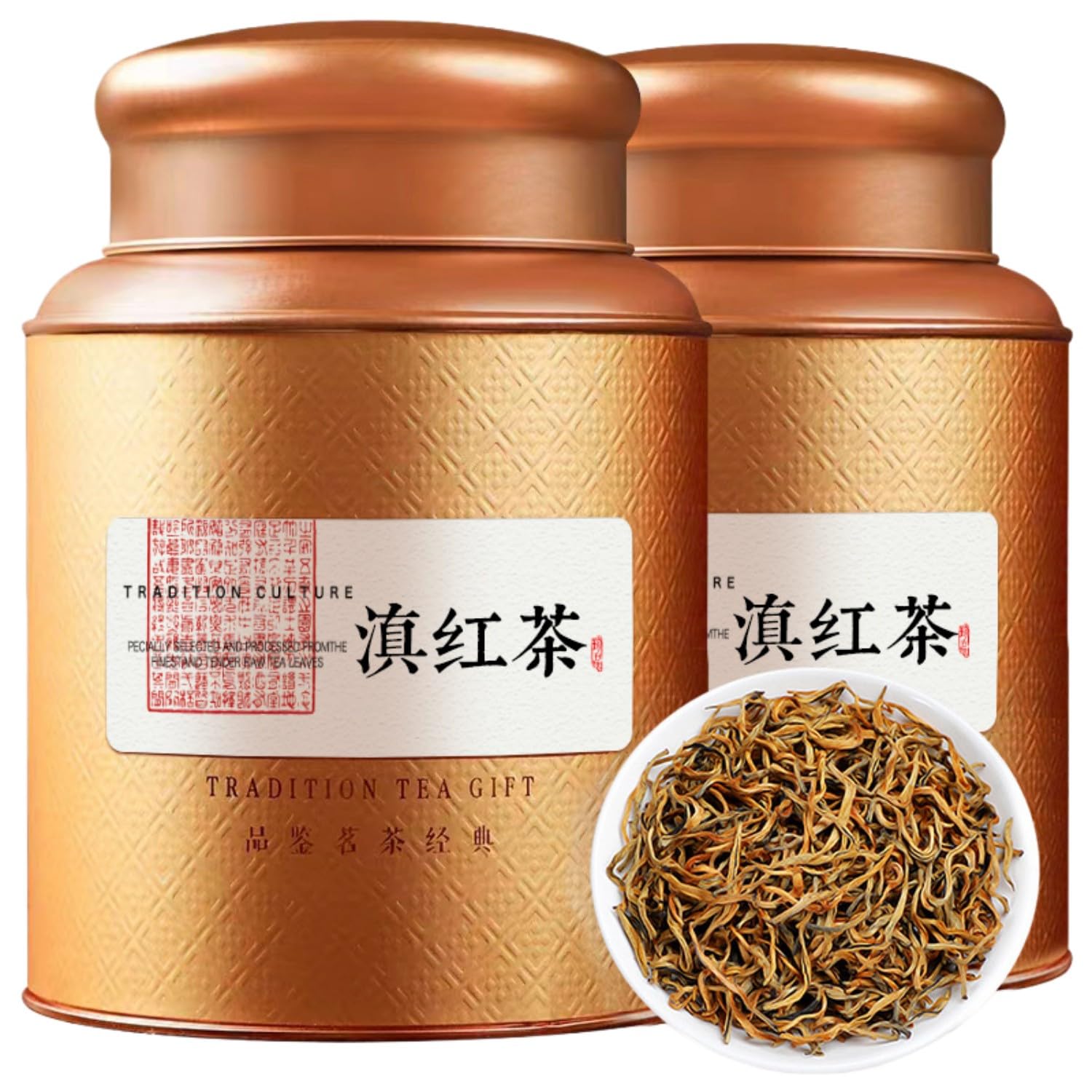 2025 Yunnan Fengqing Ancient Tree Black Tea Bags, New Yunnan Black Tea, Grade 1, Strong Aroma, Authentic Tea, Loose Packaging, 500g. Handmade Flowering Tea Herbal Teas - 906