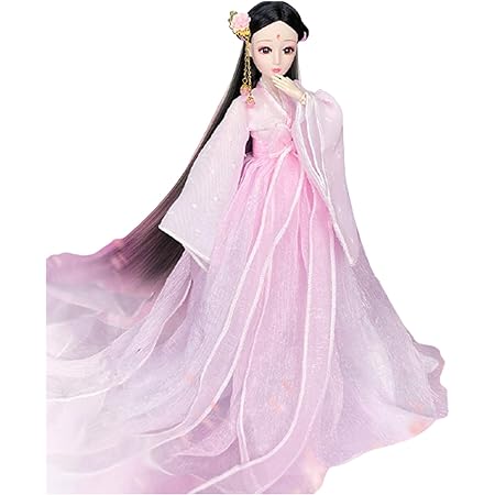 Amazon 漢服人形 プリンセス ドール 漢服 バービー人形 ドール 古風 東方 中国プリンセス おもちゃ 着飾る 装飾 美しい ドレス ユニーク ヘアスタイル 女の子 子供 誕生日 最高 プレゼント フィギュア ドール 通販