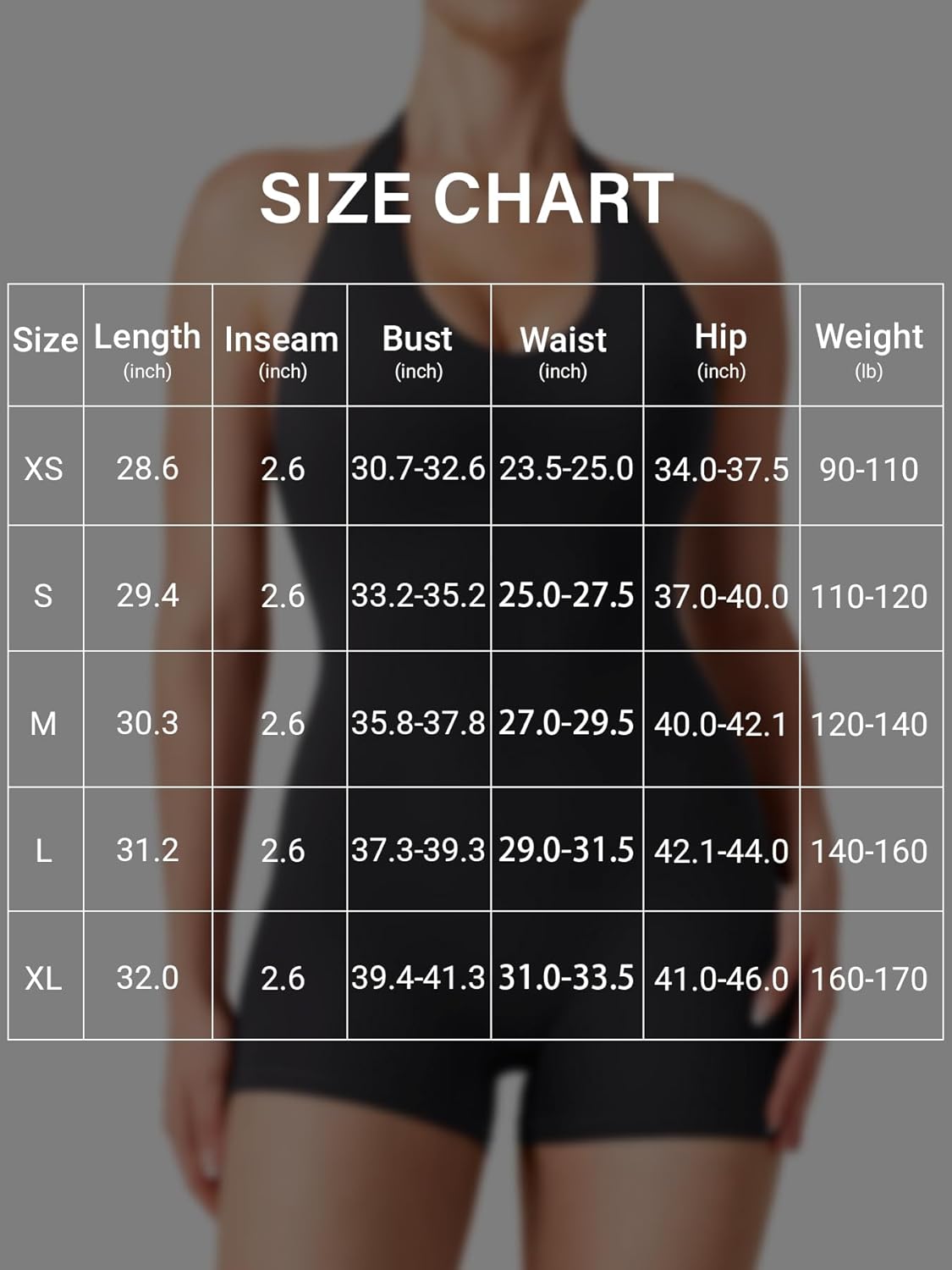 YEOREO Daiane Halter Workout Jumpsuits for Women Openback One Piece Padded No Front Seem Bodysuits V-Back Yoga Shorts Romper - Image 6