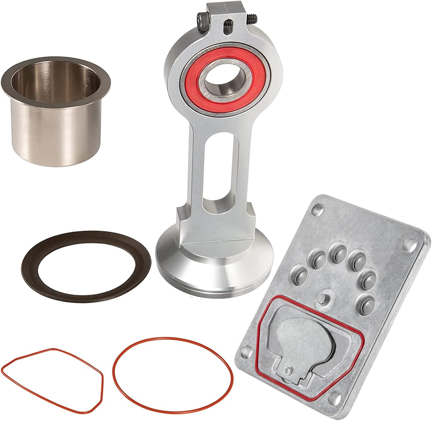 ZAC0032 Valve Plate Kit & KK-4835 Connecting Rod Piston Kit For Craftsman,Porter Cable, Black and Decker,DeVilbiss Air Compressor