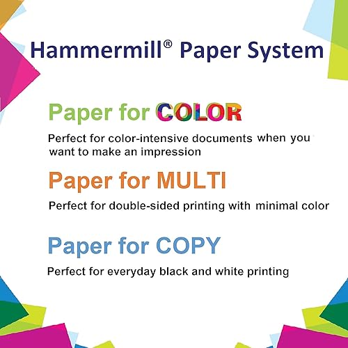 Miniatura 2 de Hammermill - Papel de color, papel para impresora color gris de 20 libras, 8.5 x 11 pulgadas - 1 resma (500 hojas), fabricado en Estados Unidos,