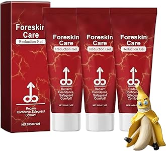 MaleGuard ForeskinCare Reduction Gel, Bruteco Redundant Prepuce Corrector Gel, Correction Gel for Excessive Foreskin Men's Health, Multifunction Correction Gel for Health (3 Pcs)