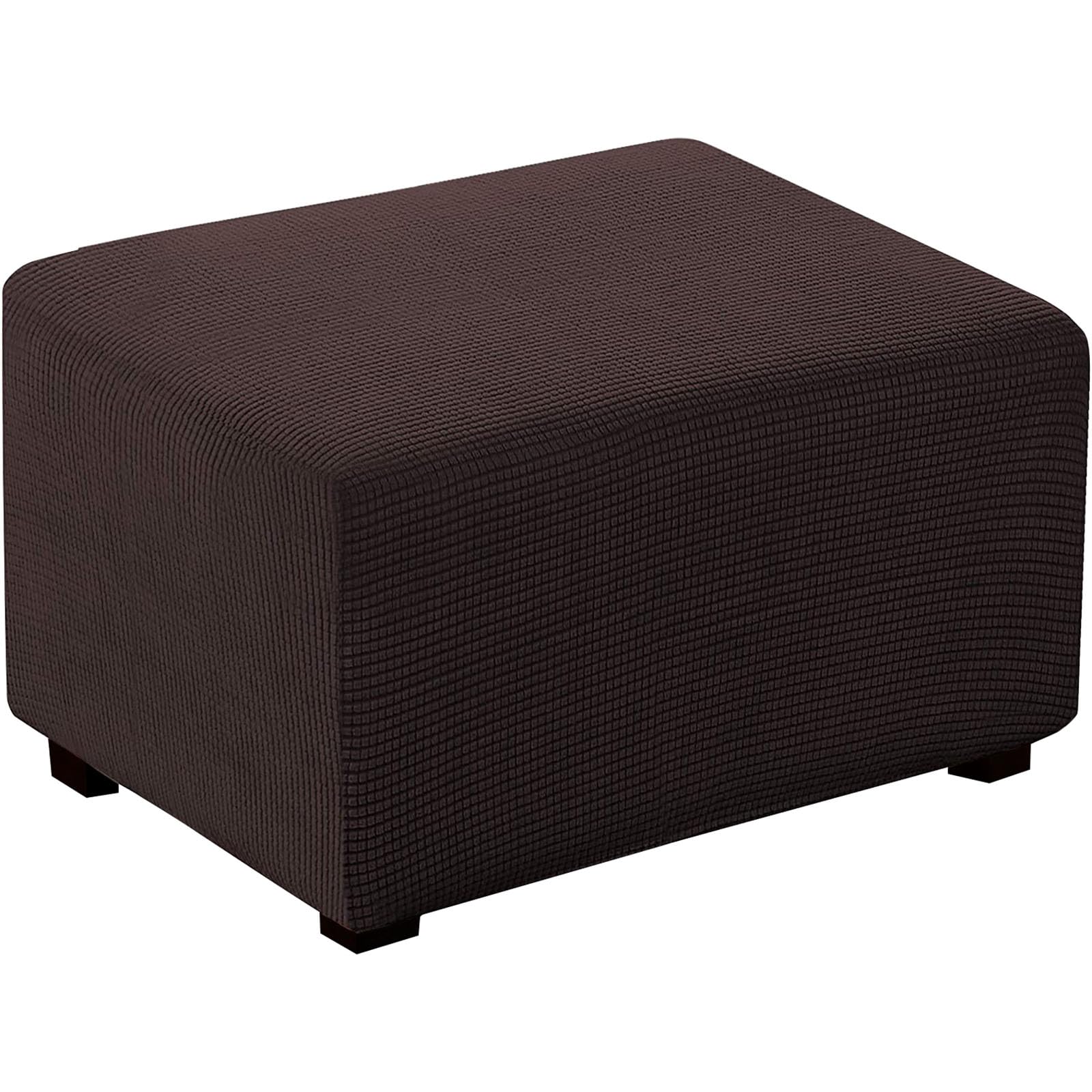 Housse de fauteuil L marron lavable pour protéger du quotidien