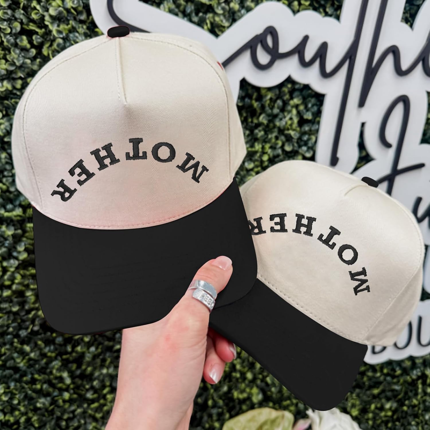 Put It On My Husband's Tab Funny Trucker Hats Women Vintage Adjustable Baseball Cap Embroidery Fashion Trucker Hat - Image 2