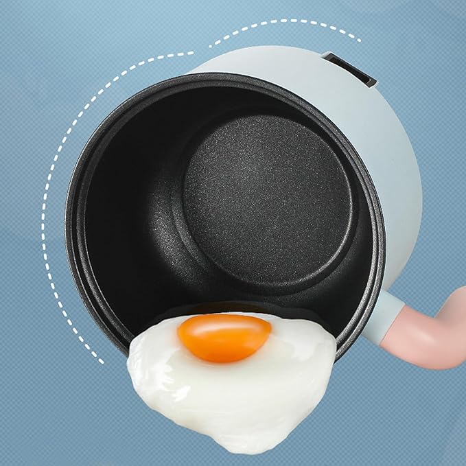 Olla Eléctrica Hot Pot, Sartén Antiadherente para Cocinar Ramen miniatura 7