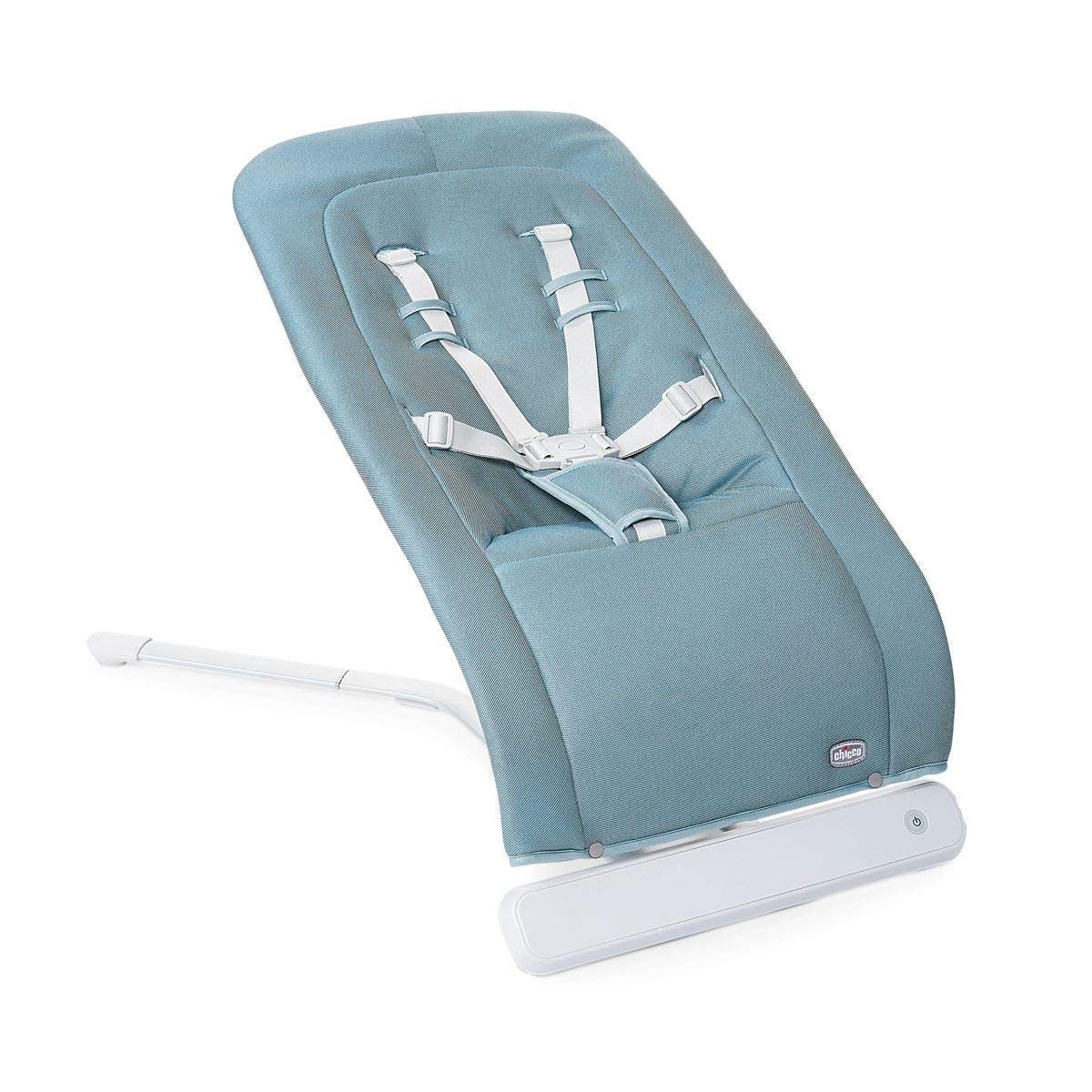 Chicco Rhythm'n'Sound Elektronische Babywippe für Babys von Geburt bis 9 kg, Babyschaukel mit Naturgeräuschen und Schlafliedern, Automatische Babywippe, Verstellbare Rückenlehne
