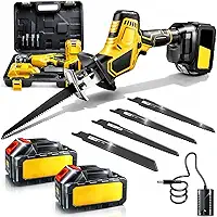 Serra Sabre Elétrica Profissional 1500W 3000RPM de Alta Performance para Cortes Precisos Portátil, Potente e Ideal para Obras, Reformas e Uso Intenso