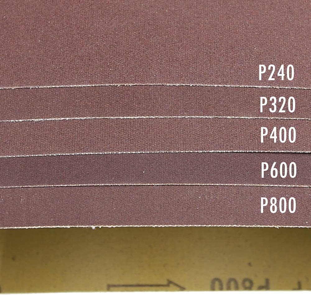 Sandpaper Sanding belts,sandblasting tools,2pcs Abrasive Belt 1220 * 50mm Sanding Band for Wood Soft Metal Polishing(180)