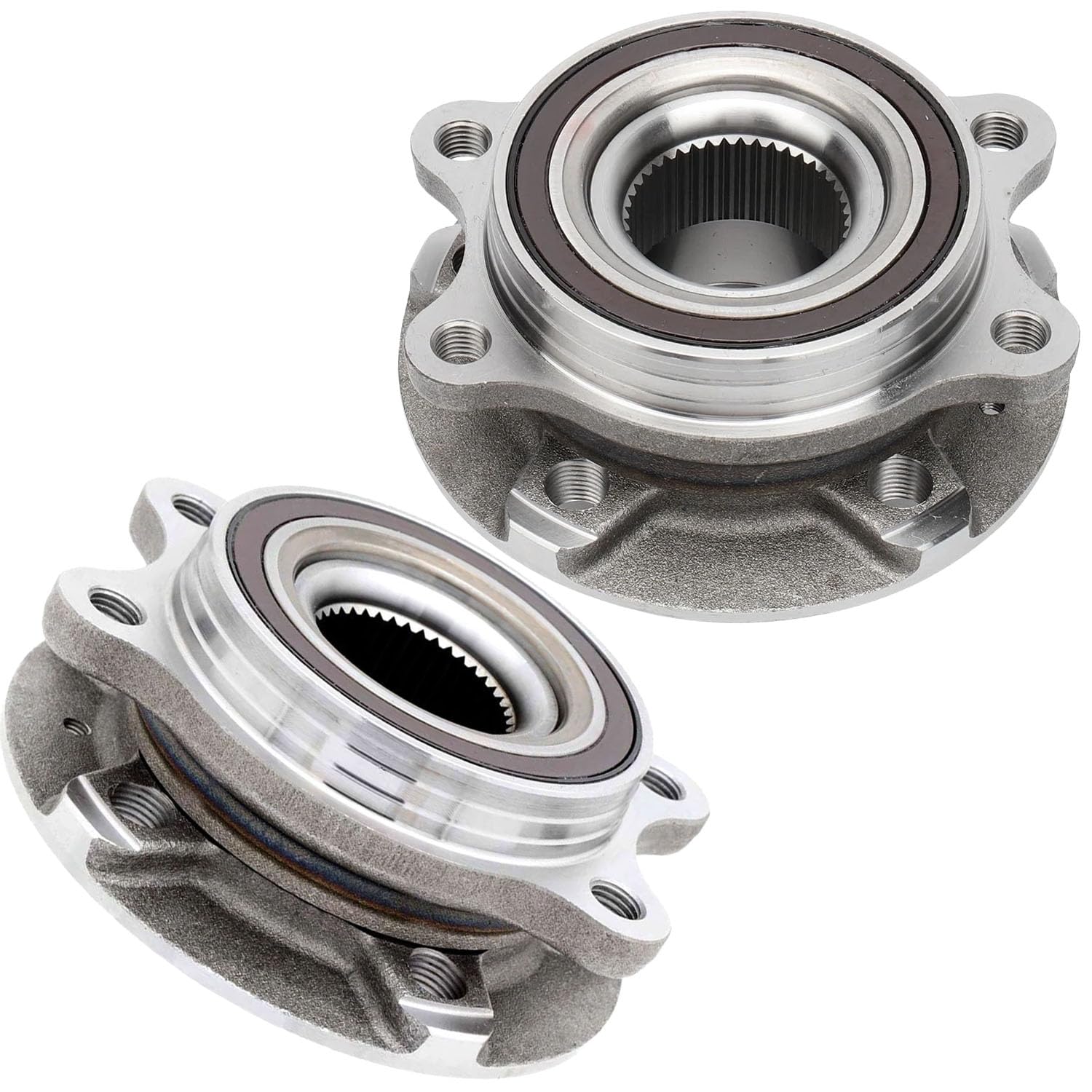 513301 Wheel Hub and Bearing Assembly Compatible with Audi 2009-2015 A4 A5,for Audi A6/A7/A8 Quattro 2012-2018 AWD,for Audi S6 S7 S8 2013-2018, for Q5 SQ5 S4 S5 RS5 RS7, Front/Rear BR930817