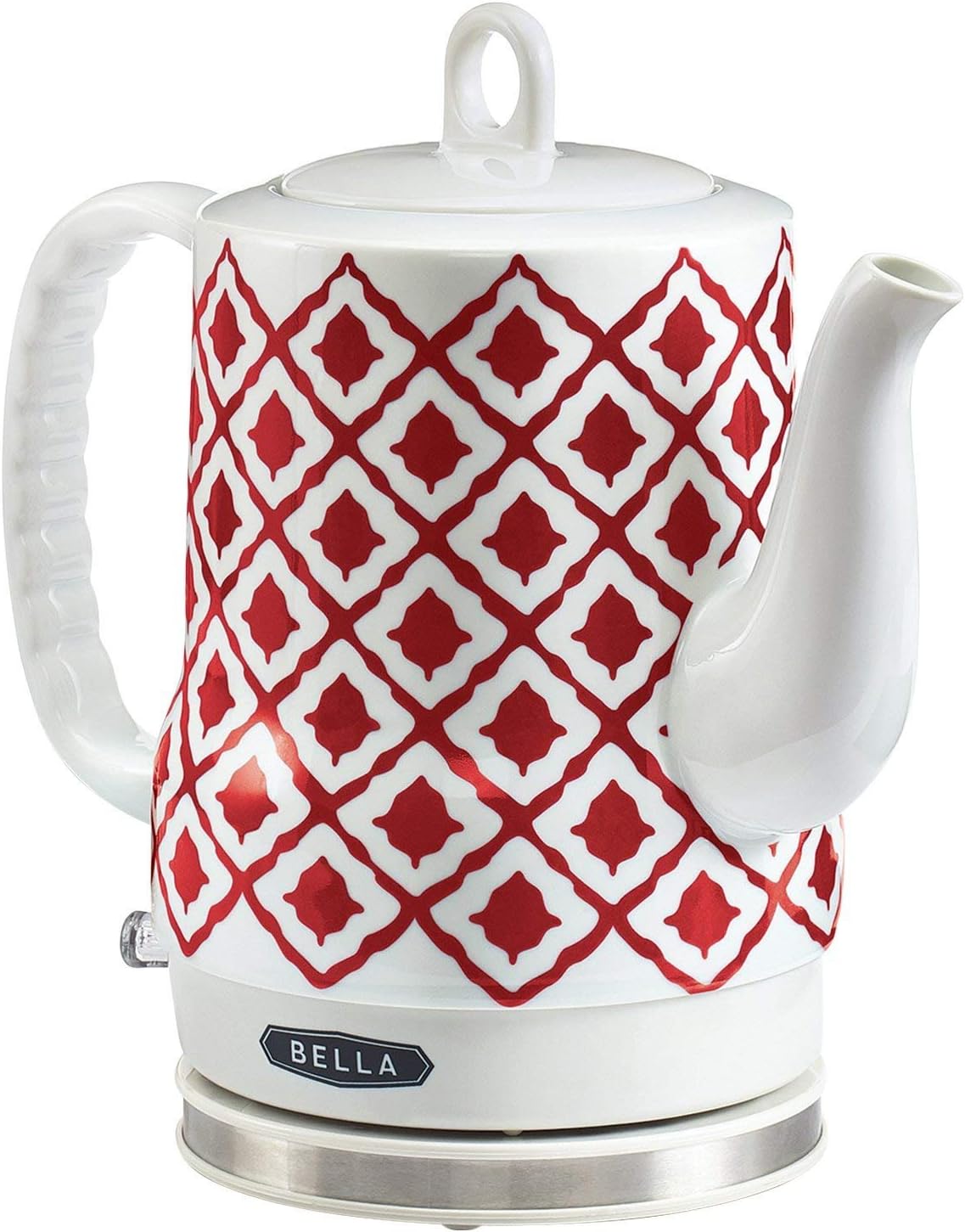 Amazon [BELLA] [BELLA 電気セラミックティーケトル 1.2L Electric Ceramic Tea Kettle