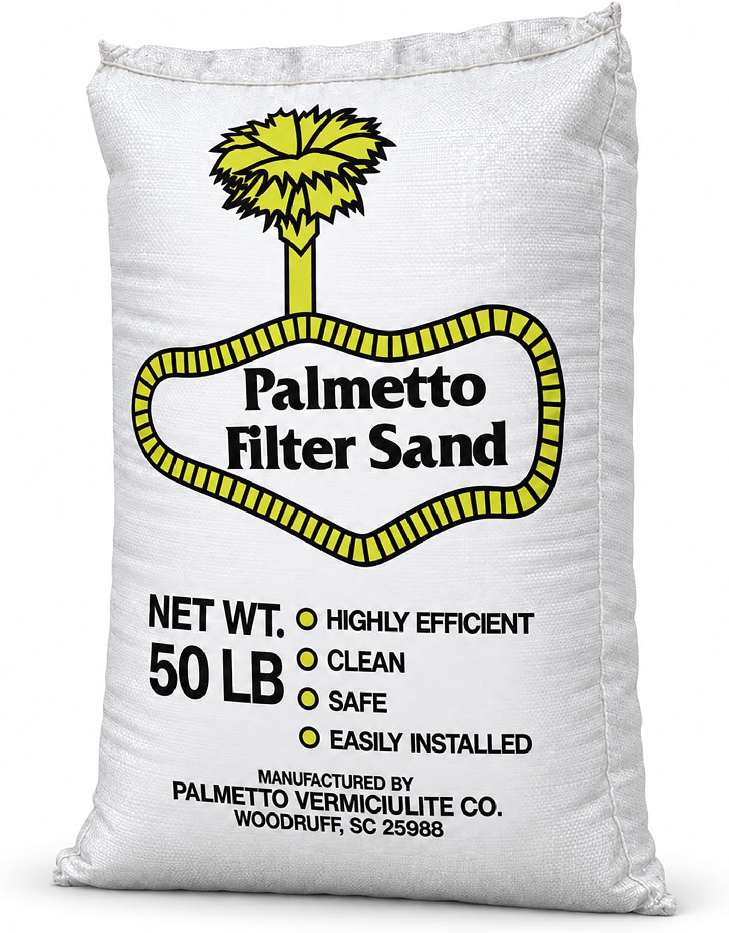 Pool Filter Sand for Swimming Pools, 50 Lbs, Natural Silica
