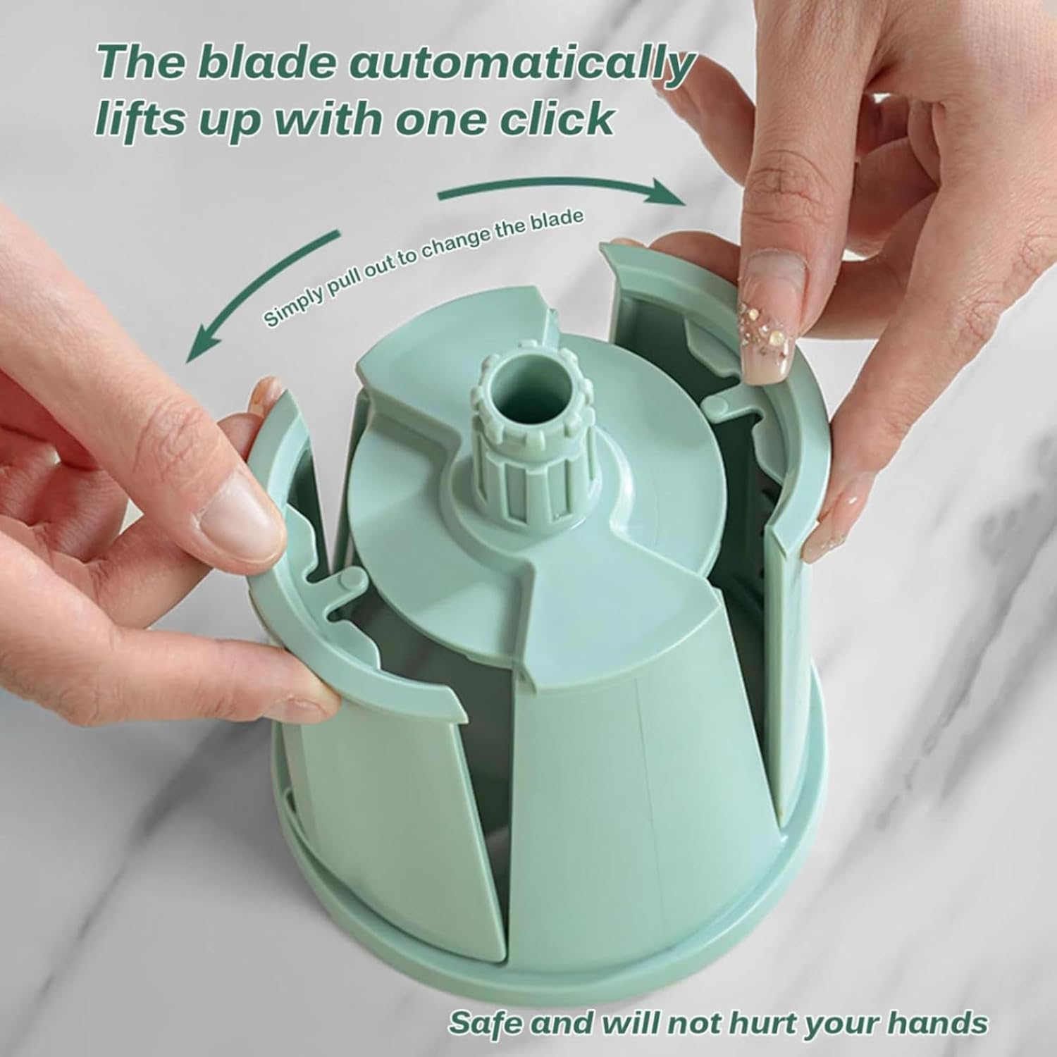 Rotary Cheese Grater,Multifunction 5 In 1 Chopper Vegetable Cutter Slicer, Round Mandoline Drum Slicer,Cheese Shredder,Grater With Handle,Easy to Clean Kitchen Gadgets with Storage Box (Green)