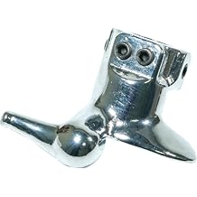 Motorcycle Tire Changer Duckhead, Motor Tire Machine Mount Demount Head, Metal Duck Head Wheel Tyre Repair Tool, Cast Steel, Electroplated Coating, Straight Hole 115 | 1.18 30 mm, Pack of 1