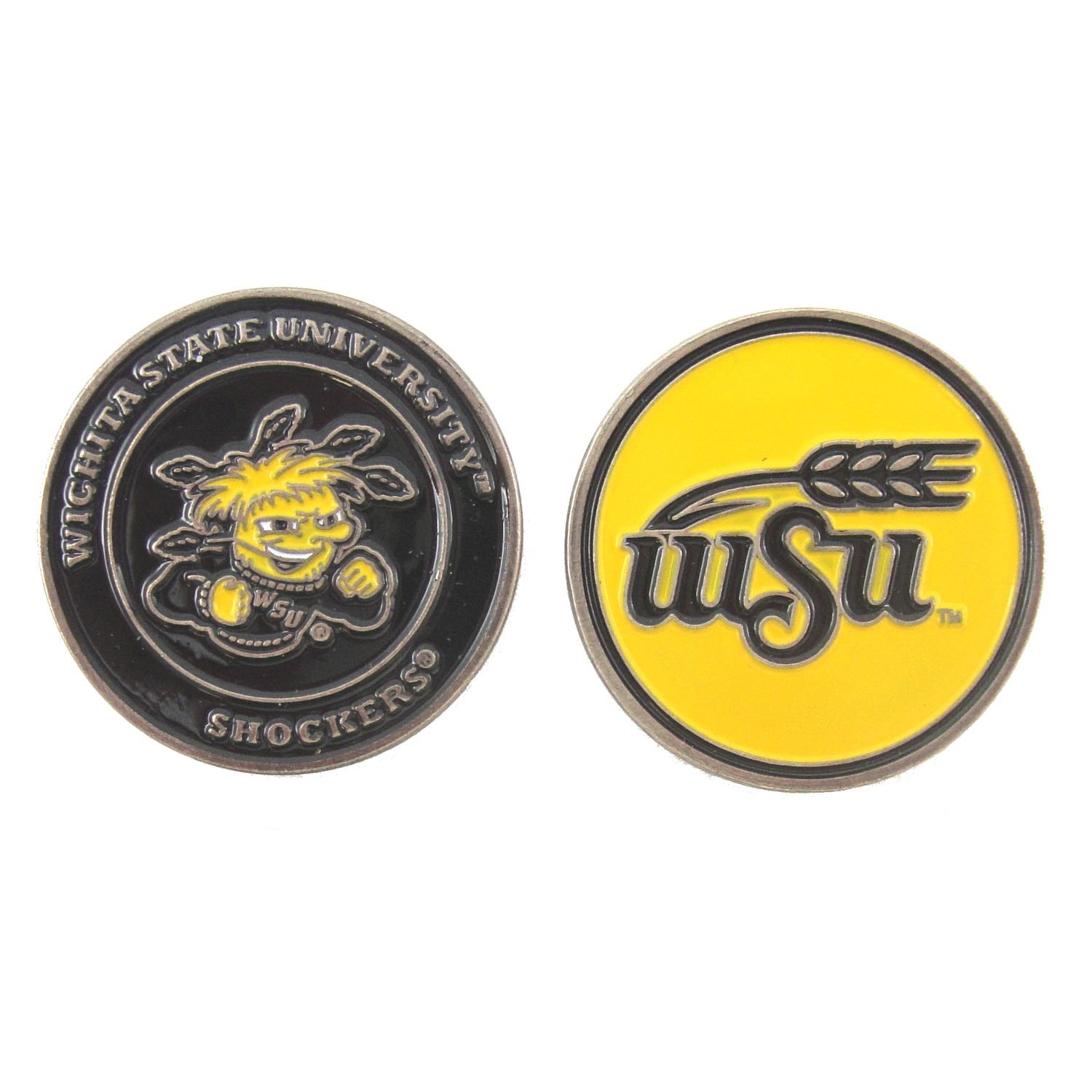 Wichita State Shockers Divot Tool with Double Sided Golf Ball Marker