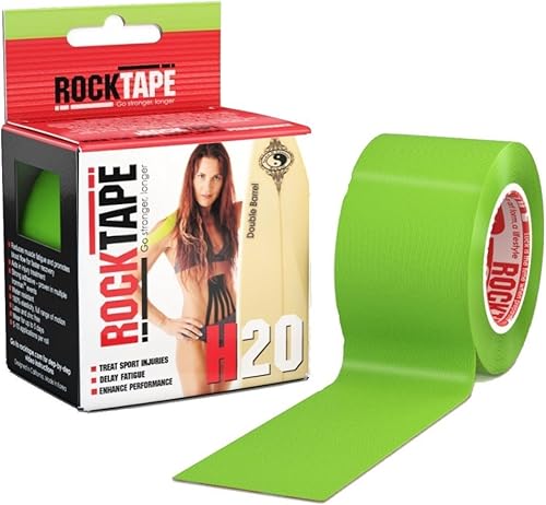 Miniatura 13 de RockTape Extra Sticky Kinesiology Tape - Athletic Tape for Muscle Pain Relief, Injury Recovery - Microscopic Skin Lifting & Decompression - Sweat &