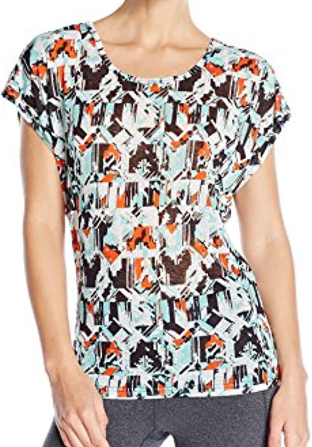 Soybu Women's Camryn Tee - Lightweight Dolman Sleeve Top With Keyhole Back Detail