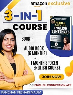 English Connection 3 IN ONE Spoken English Course Price In India