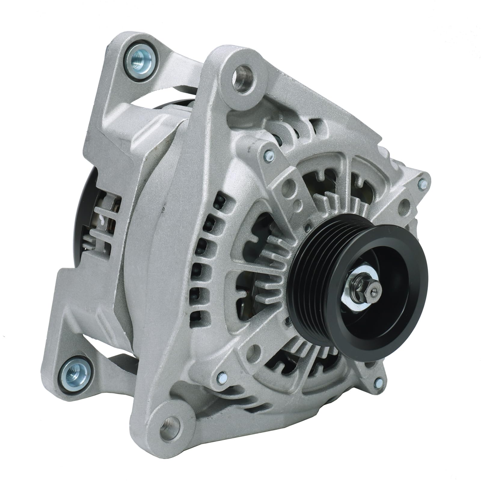 Photo 1 of KALANBAY 04801769AA Alternator For 2010 Dodge Ram 2500 & 2012-2023 Ram 1500, 2019-2023 1500 Classic, 2011-2023 2500, 2011-2023 3500, 2014-2021 4500, 2014-2022 5500, 12V 180A Clockwise 6-Groove Pulley