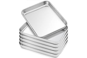 HaWare Toddler Plates, Durable Tin Plates for Eating