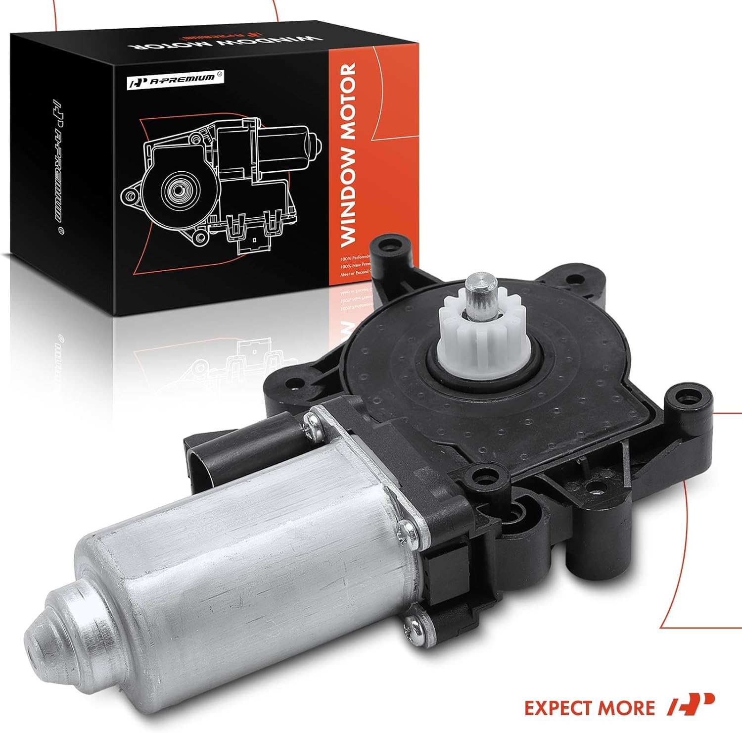 A-Premium Power Window Lift Motor Compatible with Chevrolet Impala 2006-2013, Impala Limited 2014-2016, Front or Rear Right Passenger Side