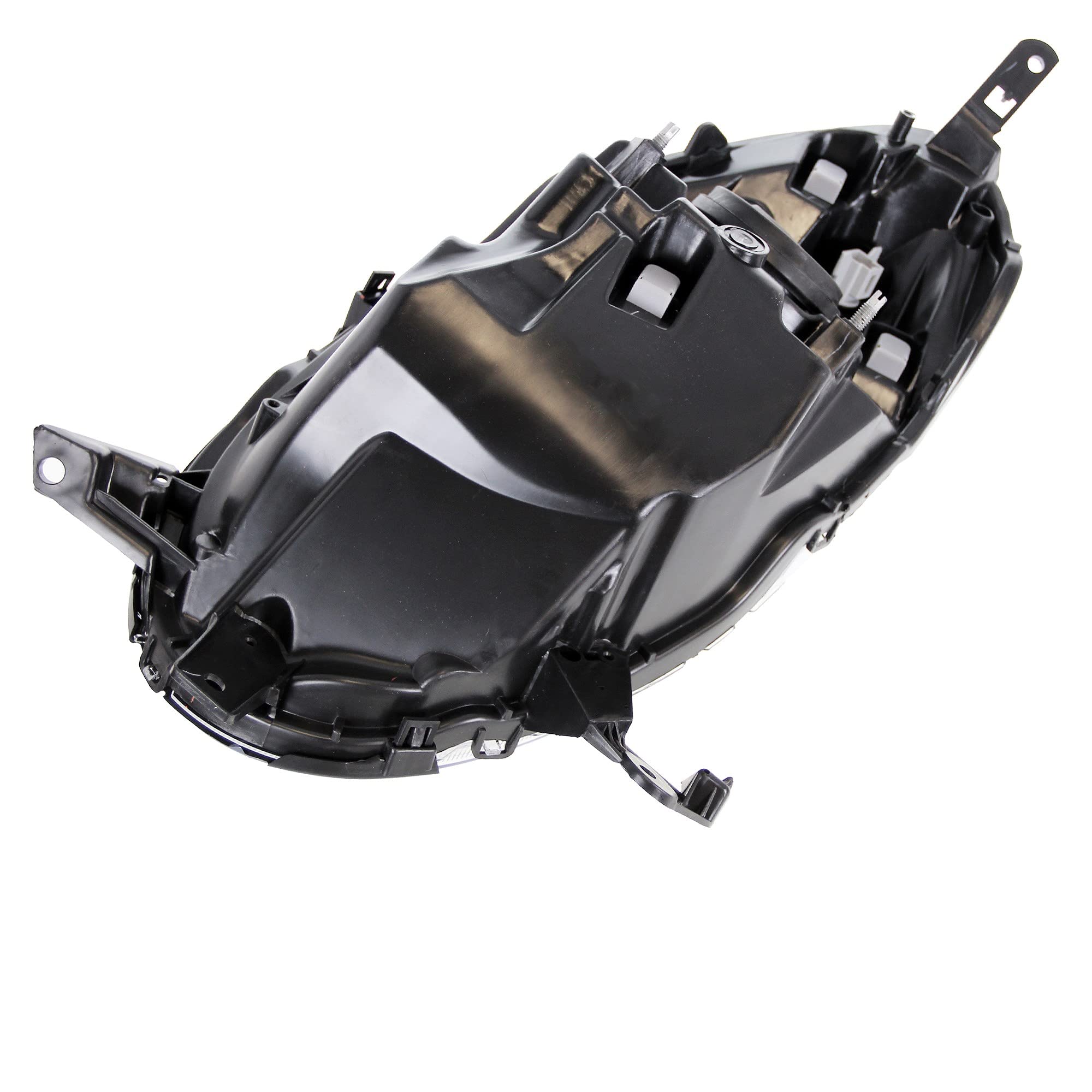 BESTPRICE 2x Faros delanteros Faros principales izquierda + derecha Compatible con NISSAN MICRA 3 (K12)