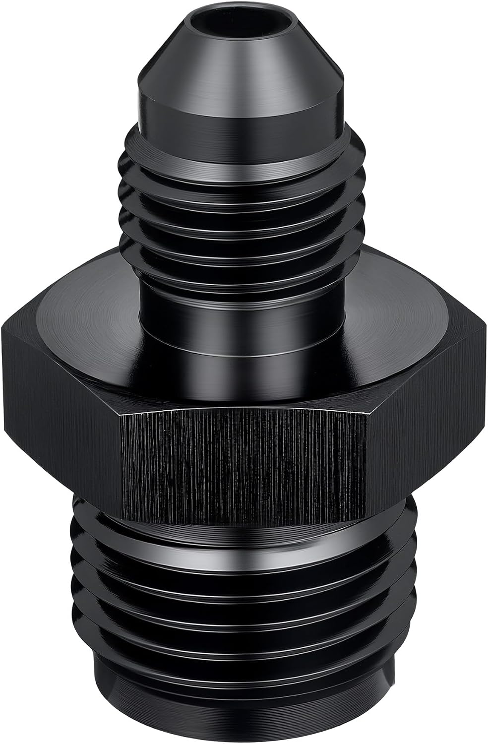EVIL ENERGY 6AN Male to 5/8 x 18 Inverted Flare Thread Fitting Adapter Straight