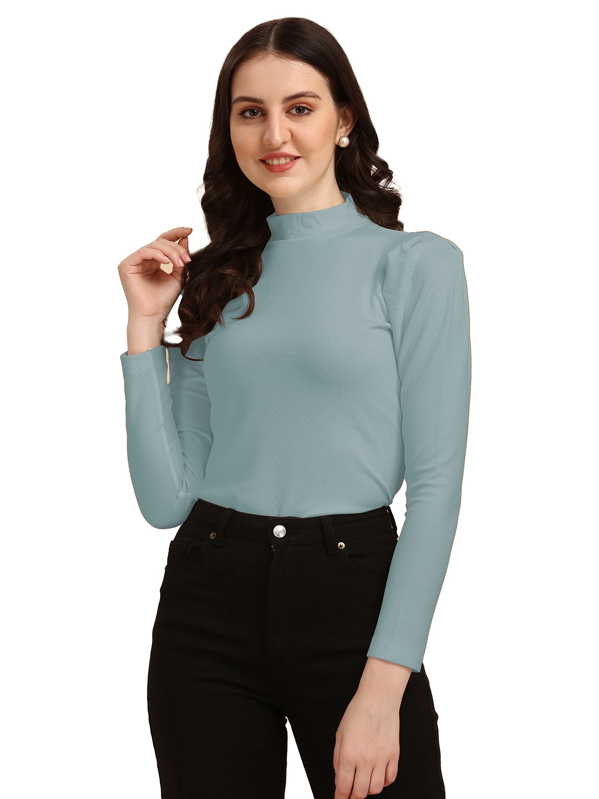 wedani Women's Solid Regular Fit Blouse-picture-30