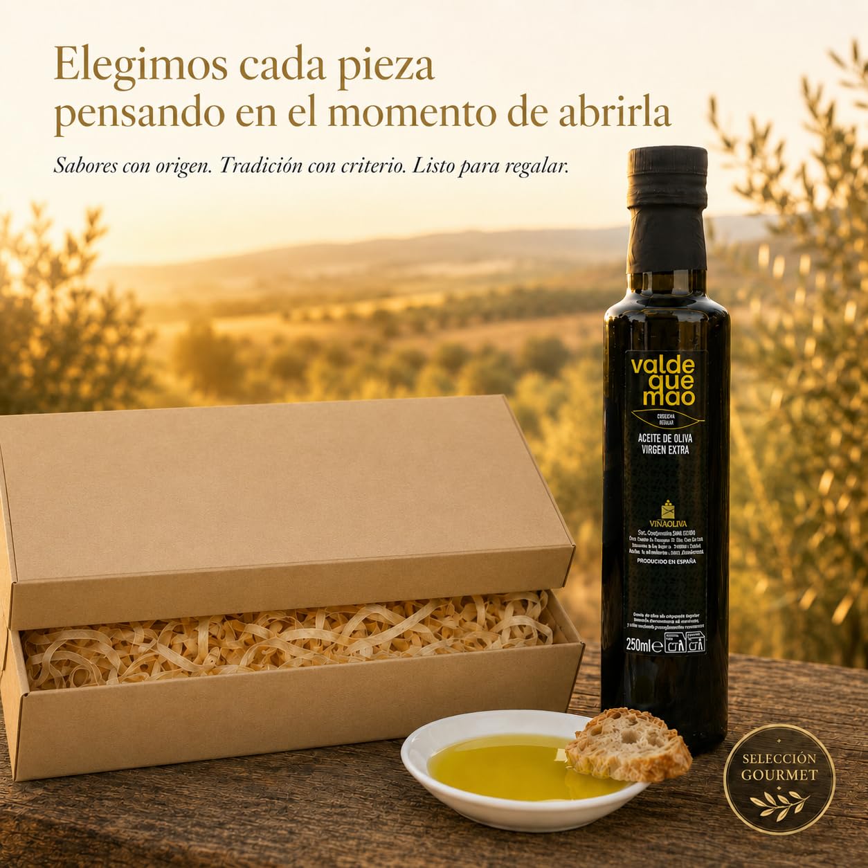 Cesta Gourmet para Regalar ACROL, Aceite oliva virgen extra 250 ml, cremas torta Oveja y Cabra, paté iberico, sobrasada con miel y picos artesanos, regalo cumpleaños mujer, regalos para hombres