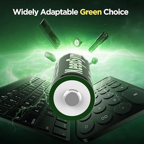 Miniatura 7 de Batería de litio recargable AA, salida constante de 1.5 V, recargable más de 1000 veces, carga rápida de 2 horas, protección inteligente integrada,