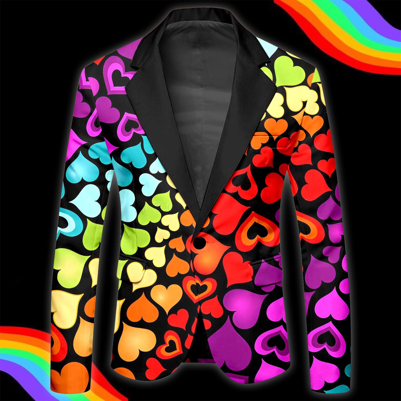 Galaxy Costume pour homme Coupe ajustée Veste de costume 3D Galaxie Imprimé Veste de dîner Veste graphique Galaxie Univers Étoile Espace Fête Suits Blazer pour homme
