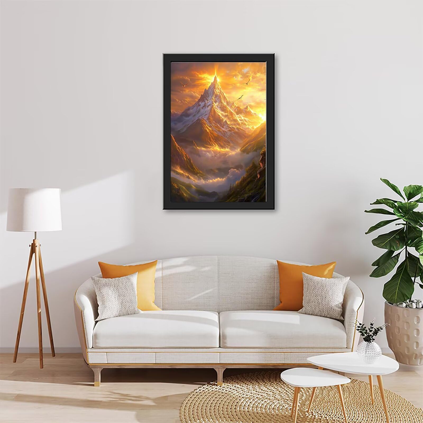 Mountain Diamond Painting kompletny zestaw dla dorosłych, 5D krajobraz diamentowy malarstwo dla dorosłych, kryształowe diamenty, kreatywne hobby koraliki obrazy na relaks, dekoracja ścienna do domu