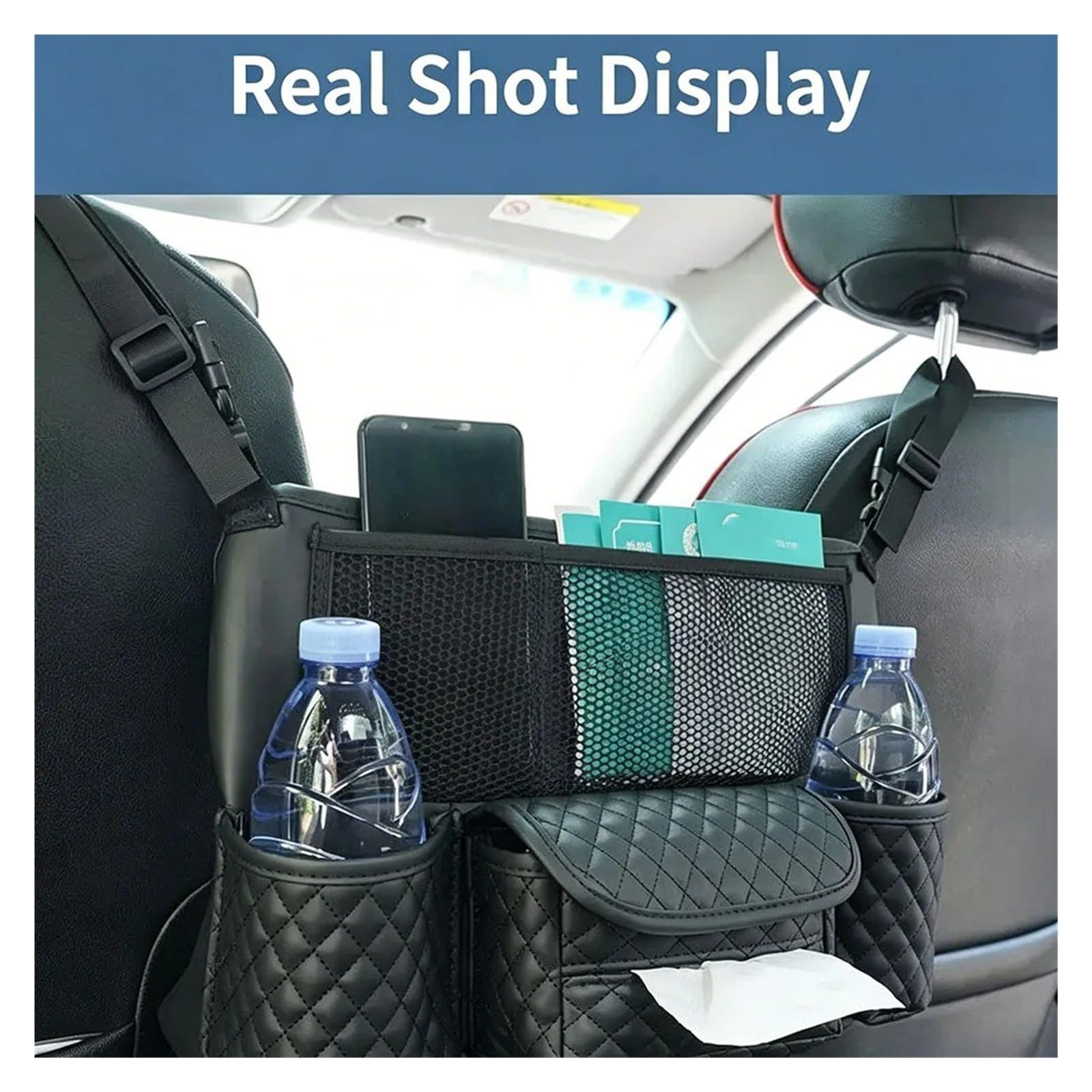 Rücksitz Organizer Auto Auto-Aufbewahrungstasche Aus Leder