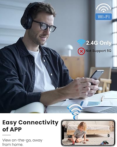 Miniatura 3 de Cámara espía oculta, mini cámara inalámbrica Wi-Fi HD 2K, aplicación de teléfono, detección de movimiento AI, visión nocturna automática, duración