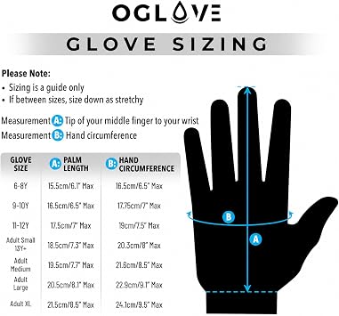 OGLOVE Kids Football Field Gloves – Waterproof Thermal Sports Gloves | Anti-Slip Grip | Rugby Football Hockey Netball | Boys & Girls | Touchscreen