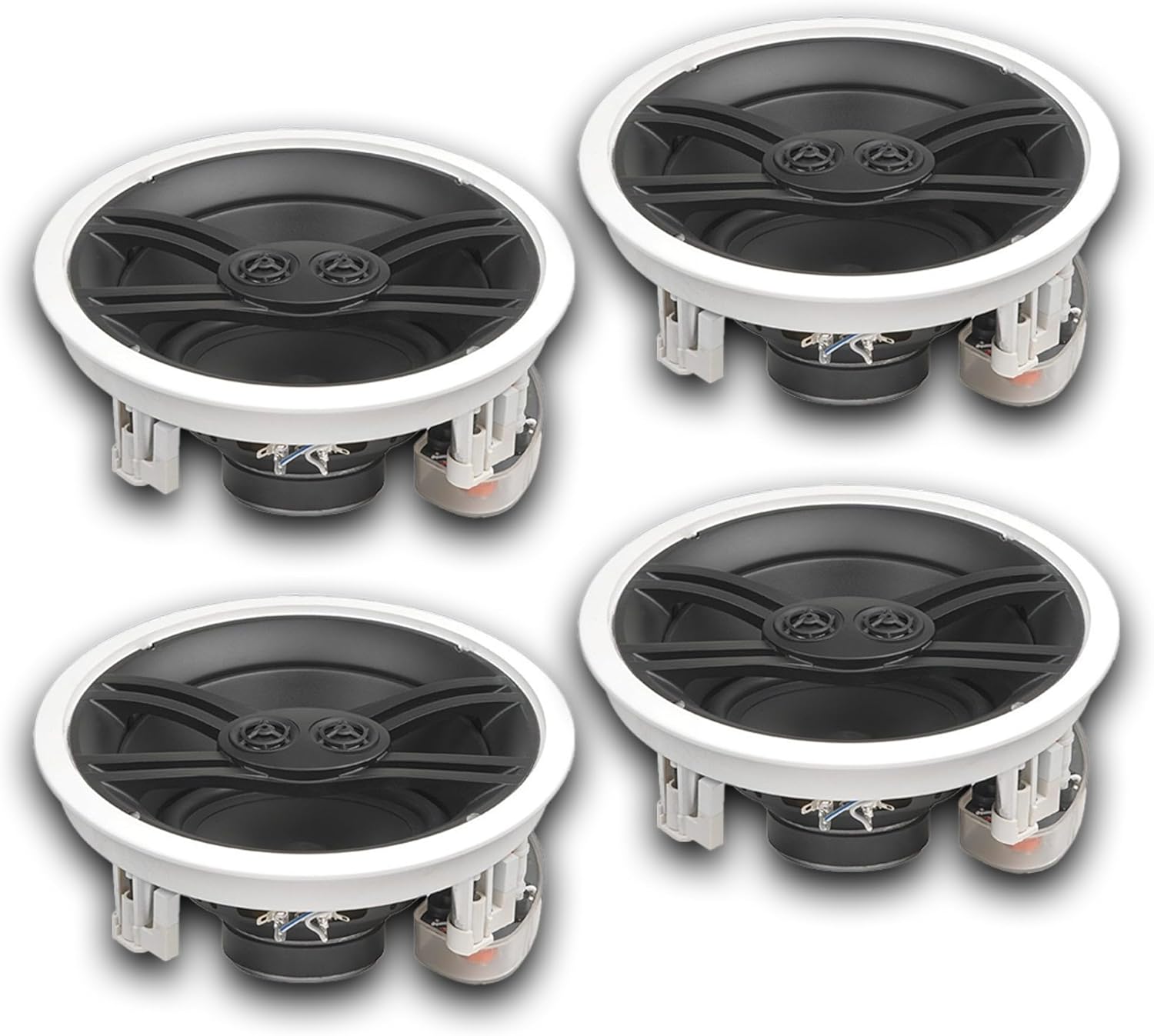 Yamaha NS-IW280CWH 6.5" 3-Way in-Ceiling Speakers | 4 Speakers Bundle | in-Ceiling | White