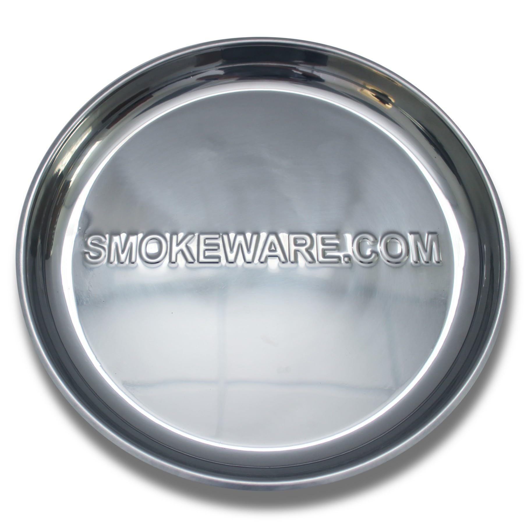 BBQ Plus Smokeware - Vaschetta raccogligocce in acciaio INOX spesso, misura grande/classica, misura grande, 35,6 cm