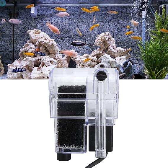 Valkyrie 250L Silent 3W Suspended Waterfall Aquarium Filter Head Motor Internal Filter